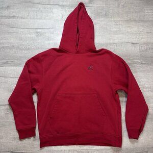 Nike Jordan Essentials Fleece Pullover Hoodie Gym Red Men's Large DA9818-687